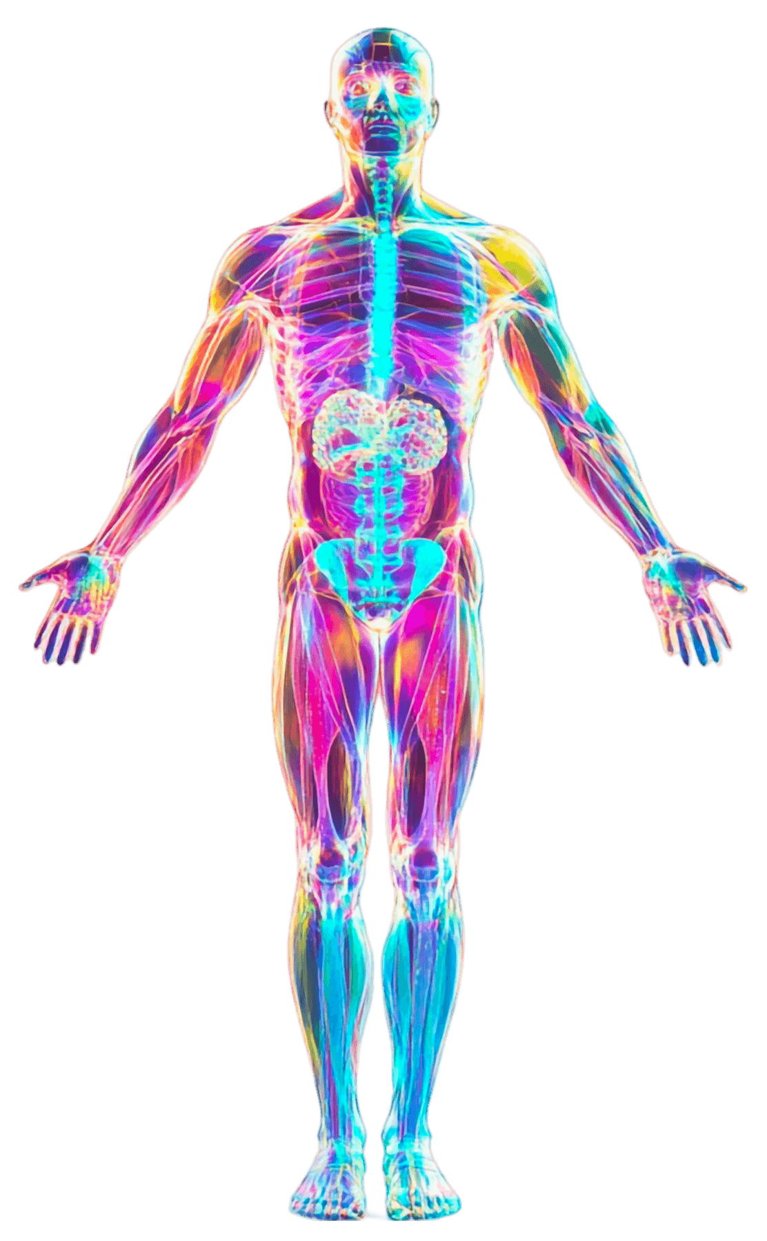 Digital twin of human body visualization